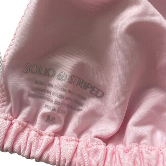 NWT Solid & Striped Ellery Bikini Top Size Medium - Picture 7 of 7